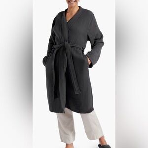 BNWT Parachute Cloud Cotton Robe in coal